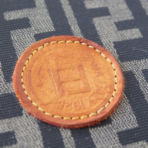 Rare Vintage Fendi FF Zucca Pattern Briefcase Bag - Picture 2 of 9